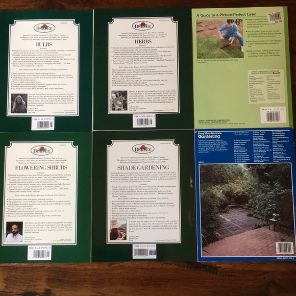 Burpee American gardening + 2 others (total of 6 books): shrubs, herbs, lawn - Picture 2 of 12